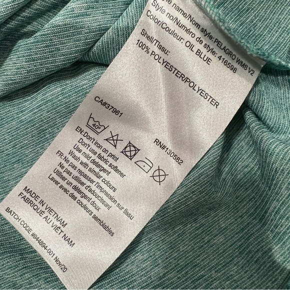 MCKINLEY Dry Climate Eco Green/Blue Pelagro Tank Size XS - Picture 7 of 10